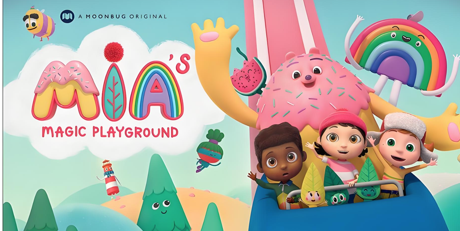 少儿英语启蒙动画《Mia的魔法游乐场 Mia’s Magic Playground (动画+台词本) 》